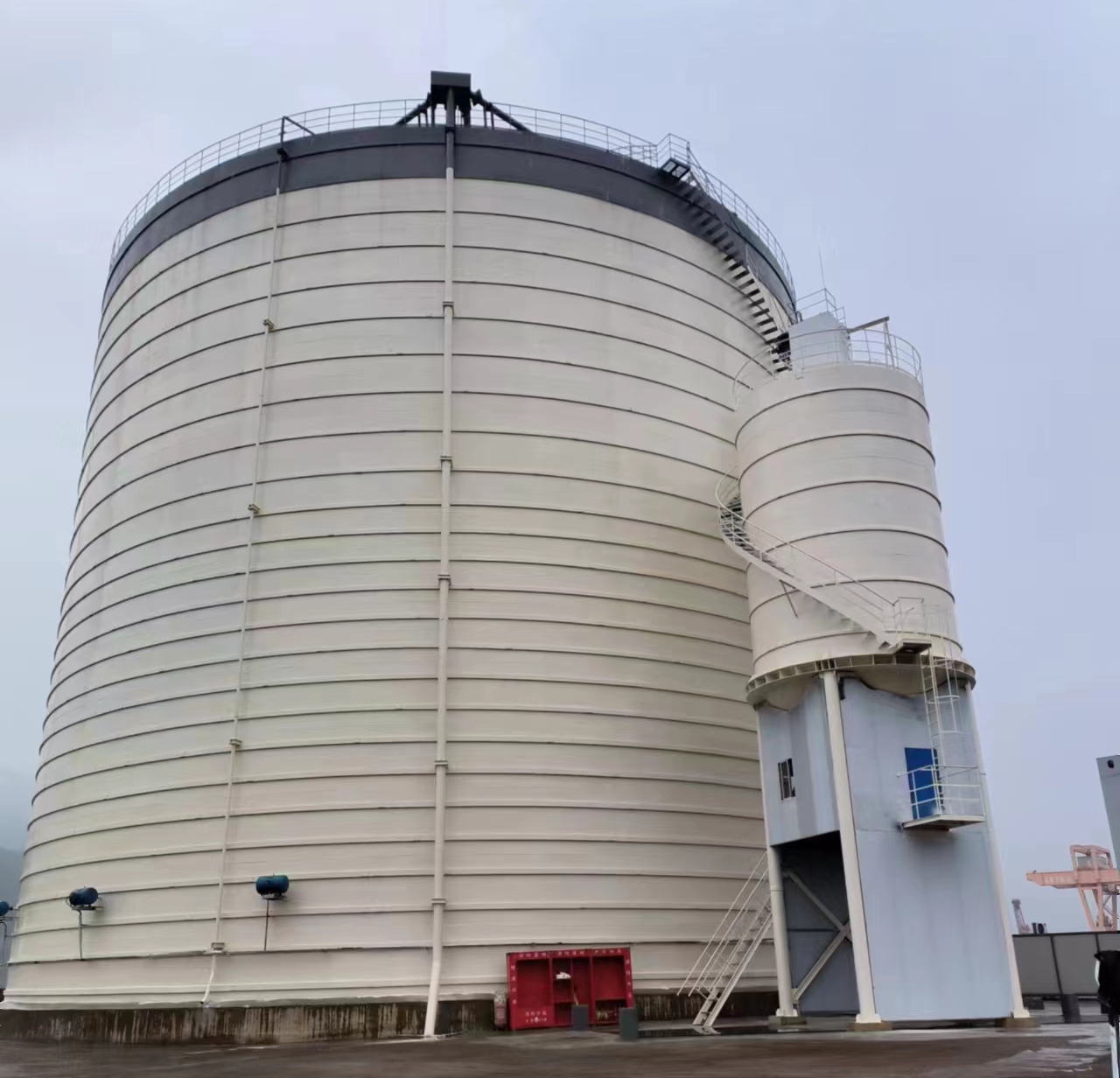 金门10万吨水泥钢板库