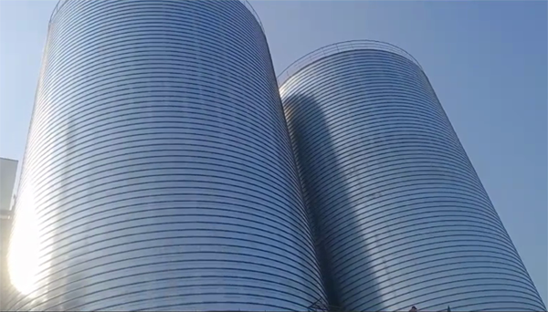 金门2座混凝土高架卷板仓