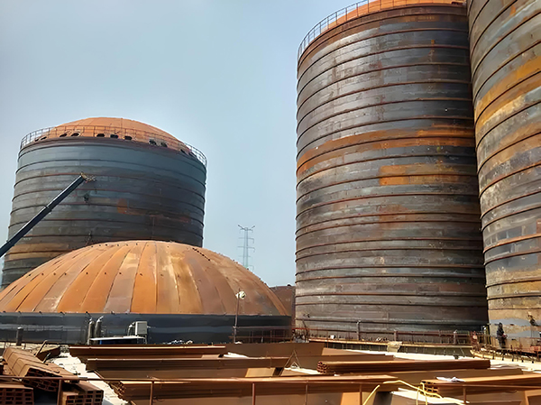 金门焦粉钢板仓